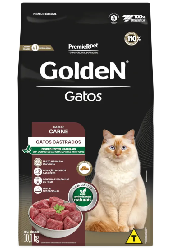 GOLDEN GATOS CASTRADOS CARNE 10,1 KGS