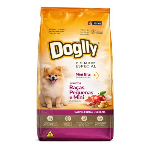 DOGLLY CÃES ADULTOS RAÇAS MINI E PEQUENAS 10,1 KGS