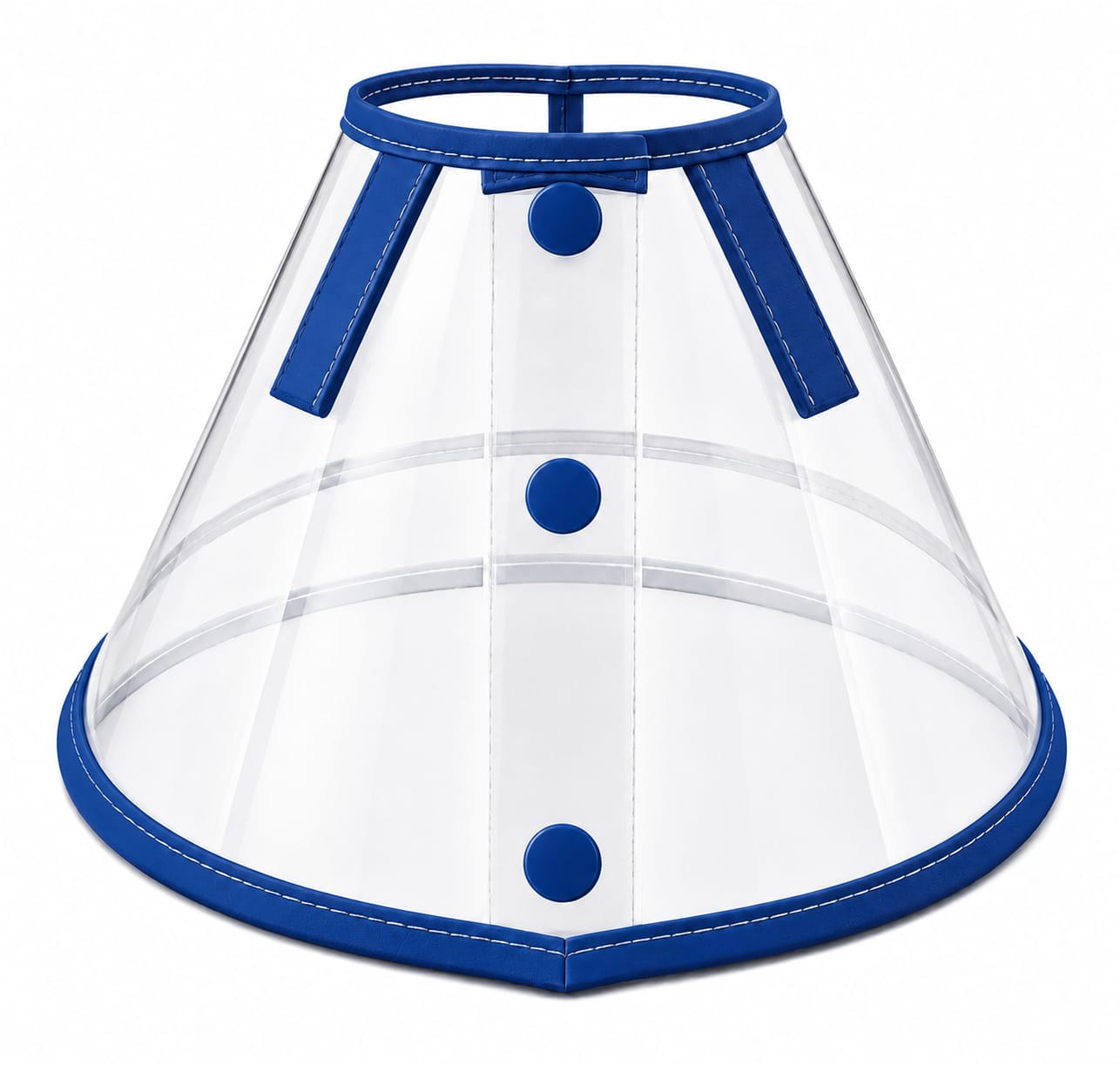 COLAR ELIZABETANO PREMIUM TAMANHO G AZUL ESCURO