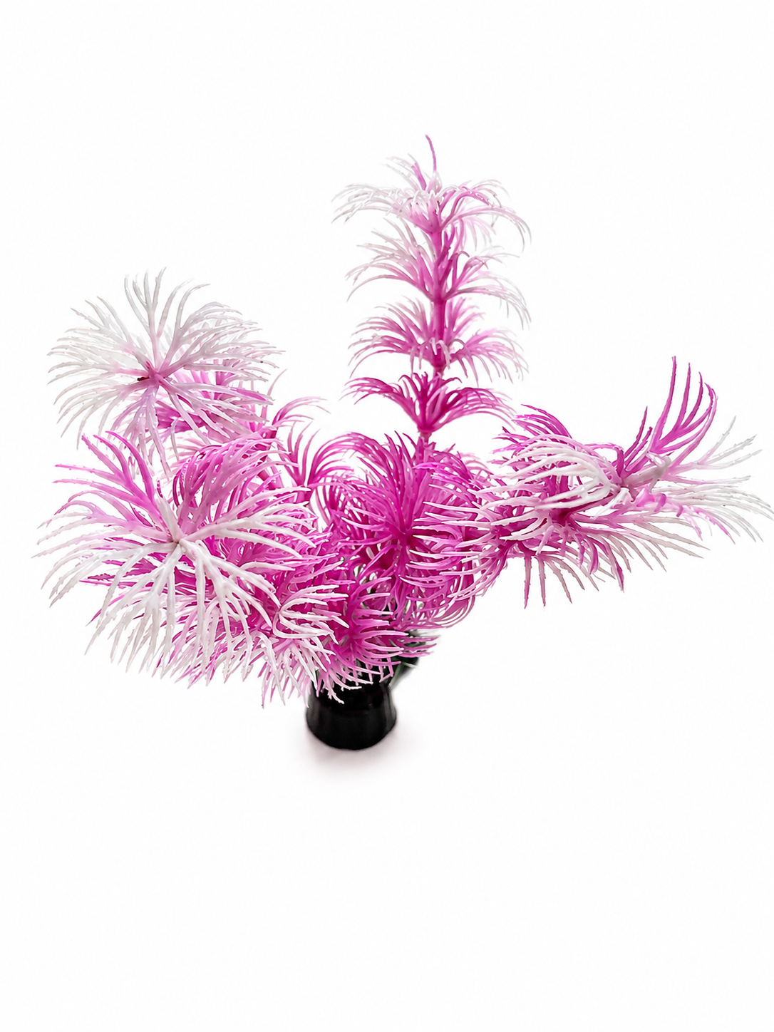 PLANTA ARTIFICIAL VIOLETA COM BRANCO