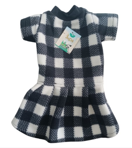VESTIDO PLUSCH SOFT PARA PET TAMANHO 2