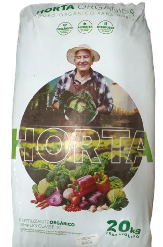 FERTILIZANTE ORGANICO SILPLES CLASSE A HORTA 20KG