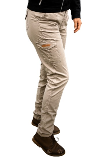 CALÇA CARGO REGALO CAMPEIRO FEMININA BEGE- TAMANHO 38