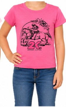 CAMISETA INFANTIL FEMININA 2K JEANS- TAMANHO 04
