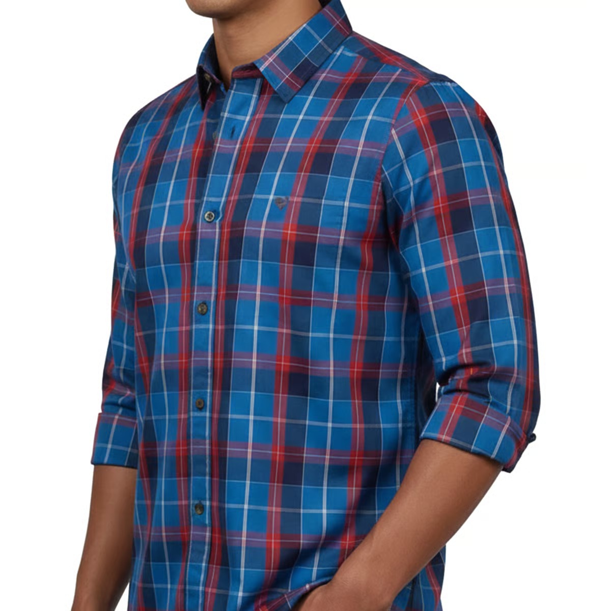 CAMISA XADRES MASCULINA ADULTA