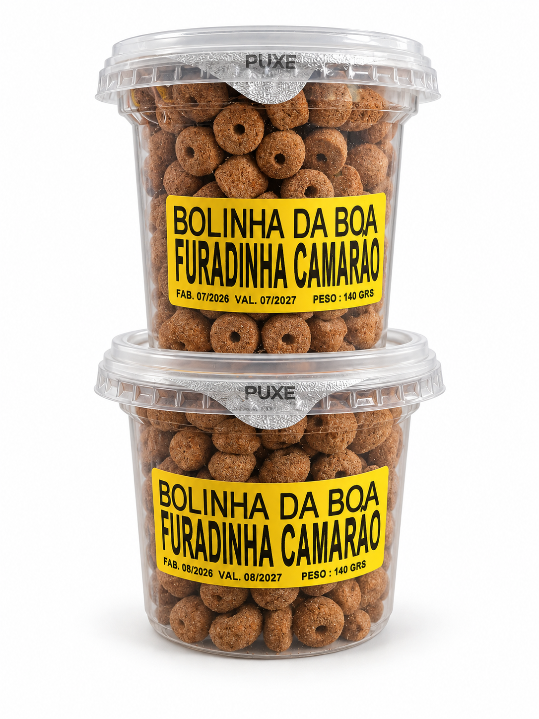 RAÇÃO FURADINHA CAMARÃO 140G