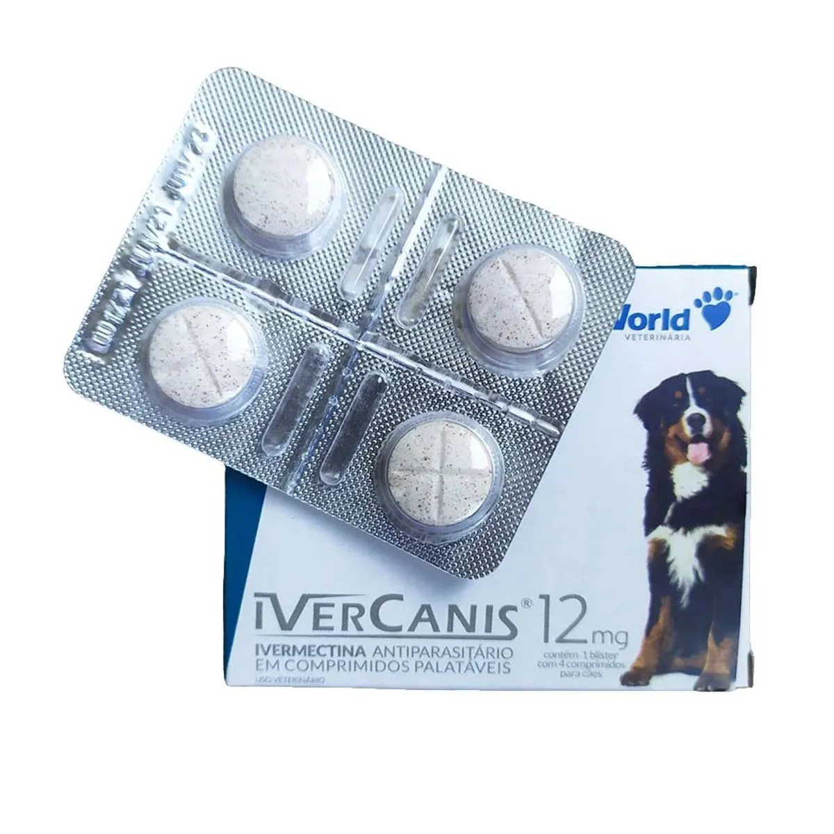 IVERCANIS 12 MG ( 60KG)