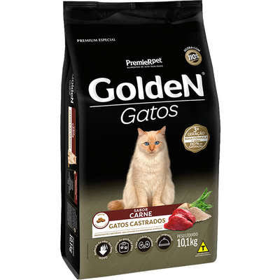 GOLDEN GATOS CASTRADOS CARNE 3,0 KGS