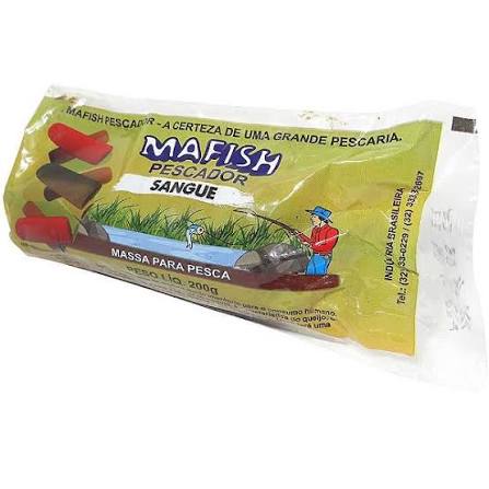 MASSA TUBETE MAFISH SANGUE 200G