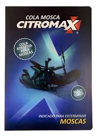 CARTELA ADESIVA COLA MOSCA CITROMAX