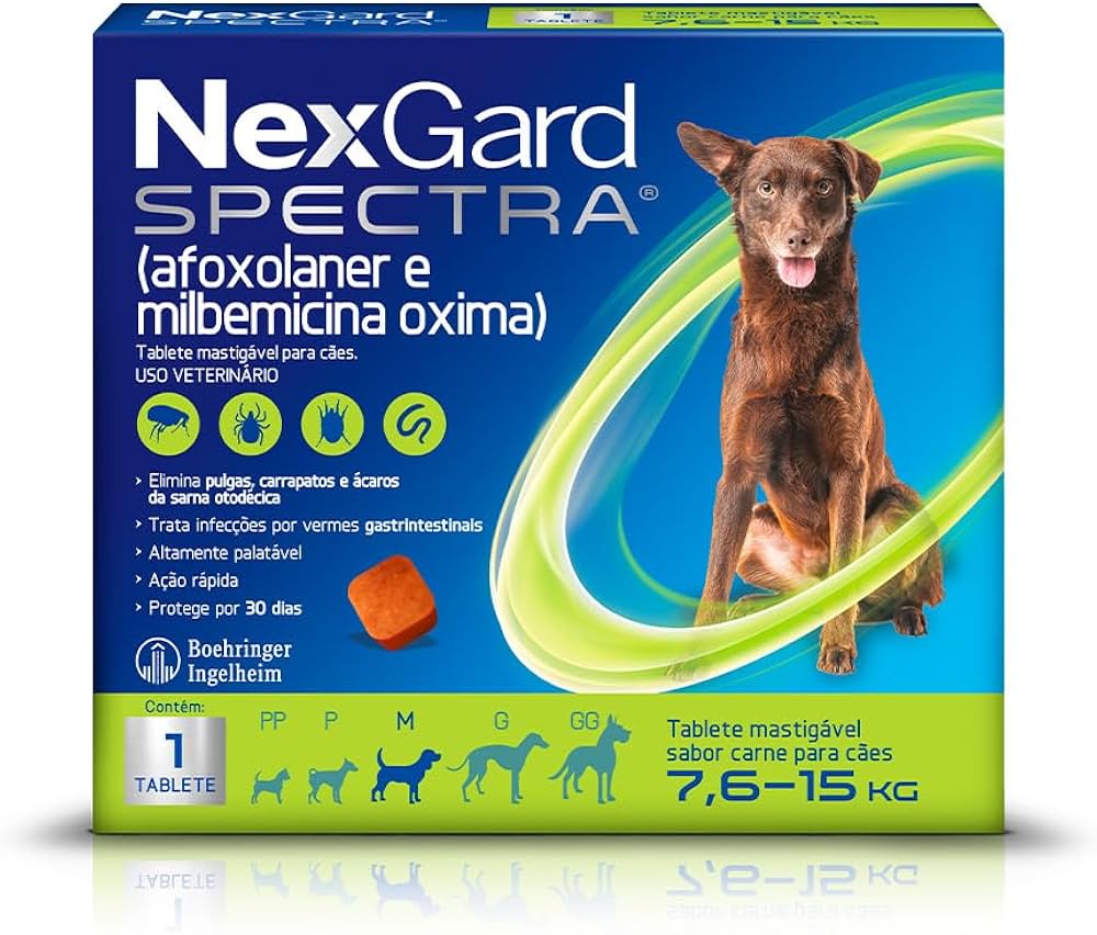 NEXGARD SPECTRA M 7,6-15 KG