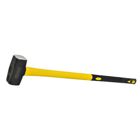 MARRETA QUADRADA 5KG COM CABO FIBRA DE VIDRO