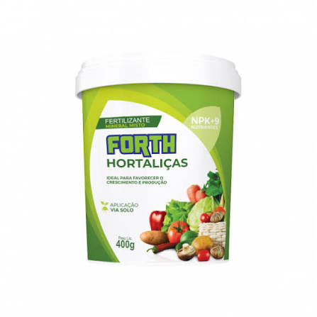 FERTILIZANTE MINERAL MISTO FORTH HORTALIÇAS 400 G